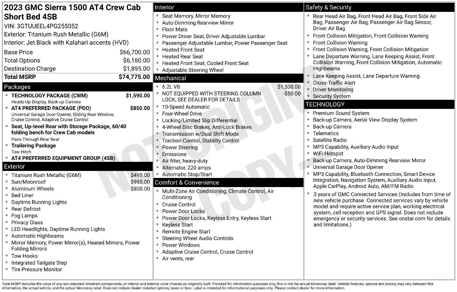 2023 GMC Sierra 1500